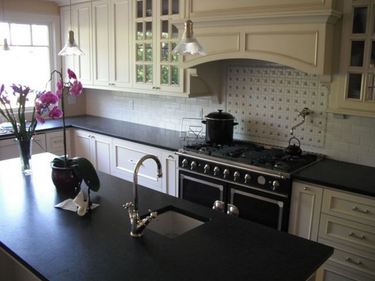 25 Awesome Honed Black Granite Countertop Ideas For Awesome
