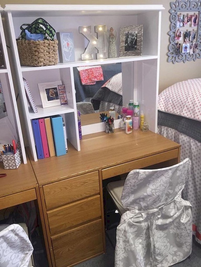 45+ Best Tips and Tricks Dorm Room Organization Storage Low-Budget ...