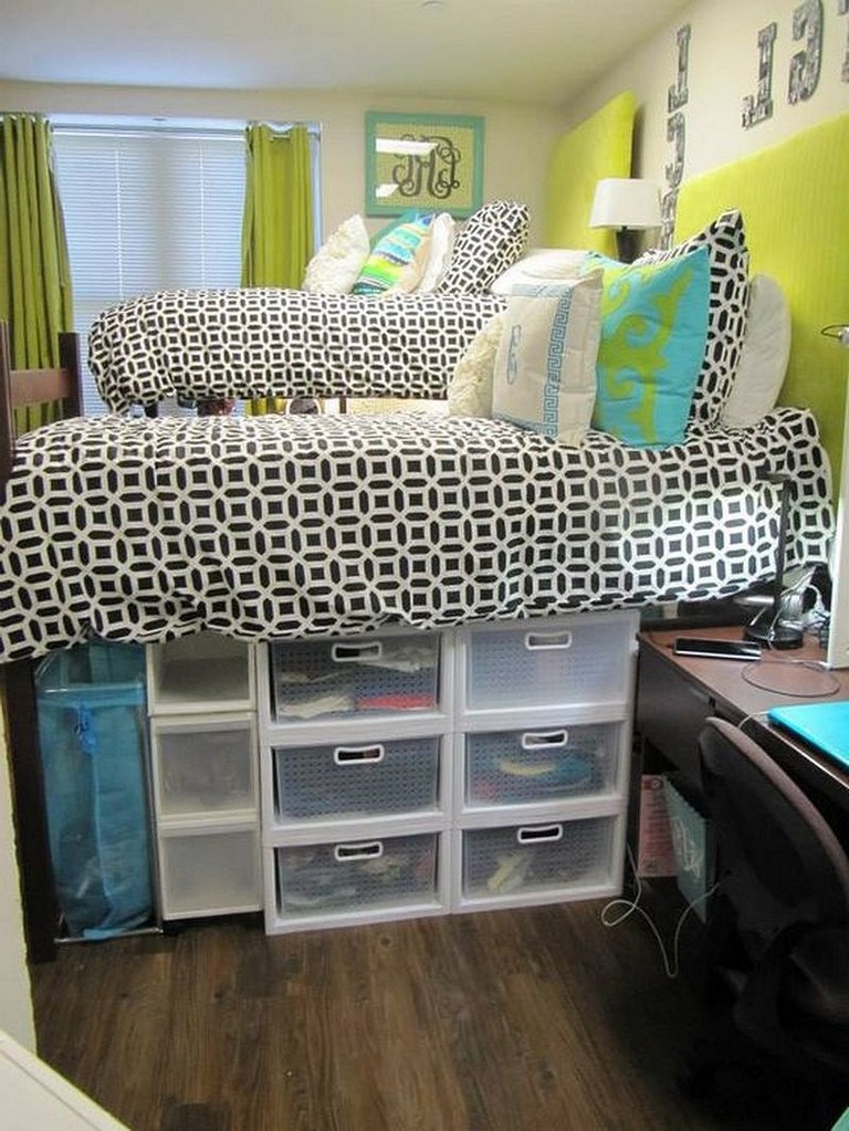 45+ Best Tips and Tricks Dorm Room Organization Storage Low-Budget