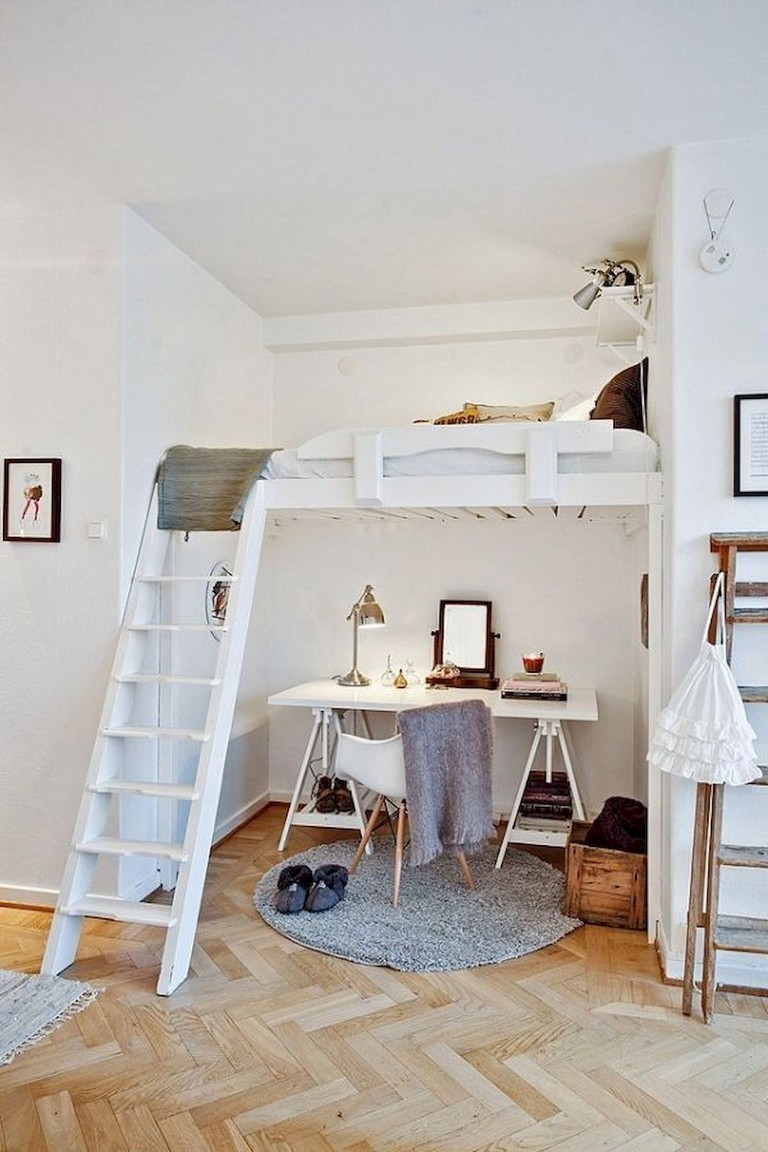 55+ Awesome Studio Apartment With Scandinavian Style Ideas On A Budget ...
