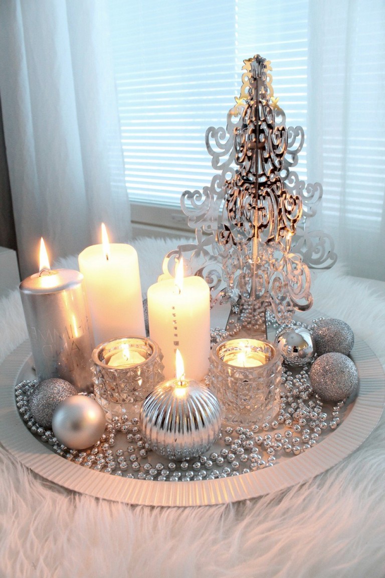 60 Gorgeous and Elegant White Christmas Decoration Ideas - Page 3 of 60